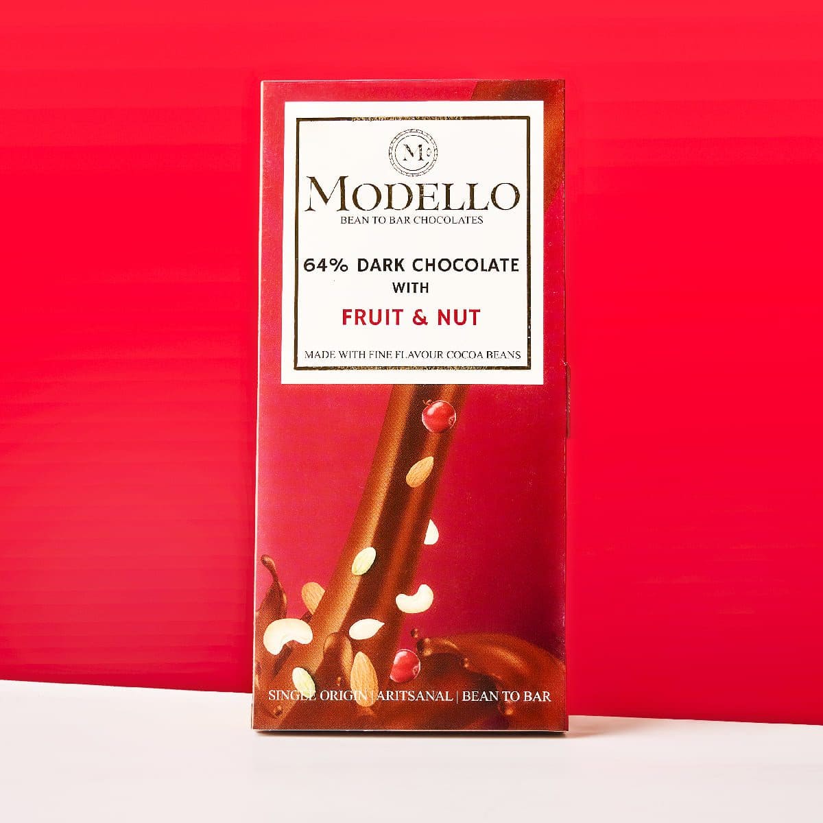 64% Dark Chocolate With Fruits and Nuts - Image 2
