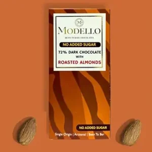 SugarFree 72% Dark Chocolate with Roasted Almonds